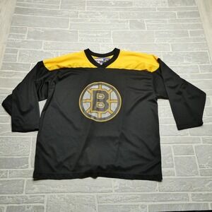 CCM Boston Bruins Joe Thornton Jersey #19 Hockey Size XL Vintage Air Knit